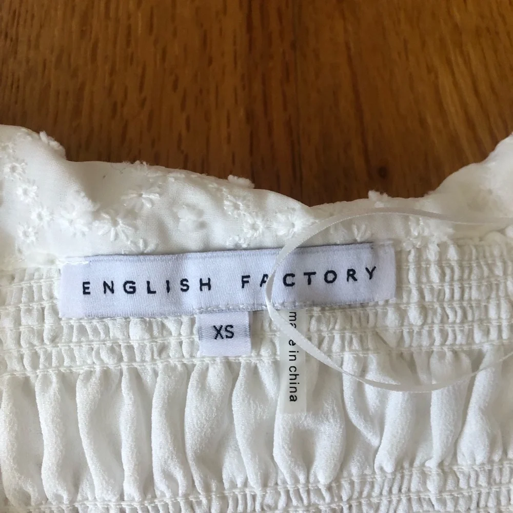 English Factory puff sleeve blouse - Picture 6 of 9